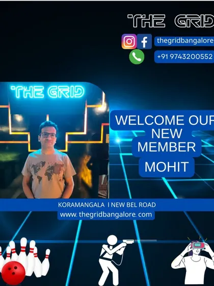 A warm welcome to Mohit, another new member of The Grid.