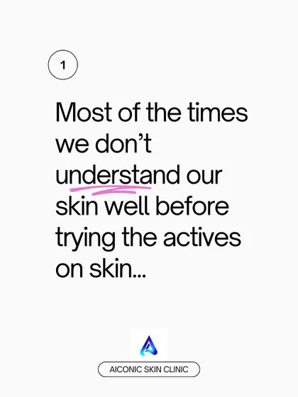 The first step to effective skincare is understanding your skin. Most of the time, we try new active ingredients without knowing if they are right for our specific skin type or concerns, which can lead to irritation.