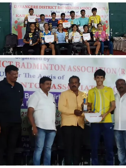 Another year, another state medal. Congratulations to Ishan Naik for winning a silver medal in the Boy's Singles Under-17 at the Karnataka State Ranking Tournament.