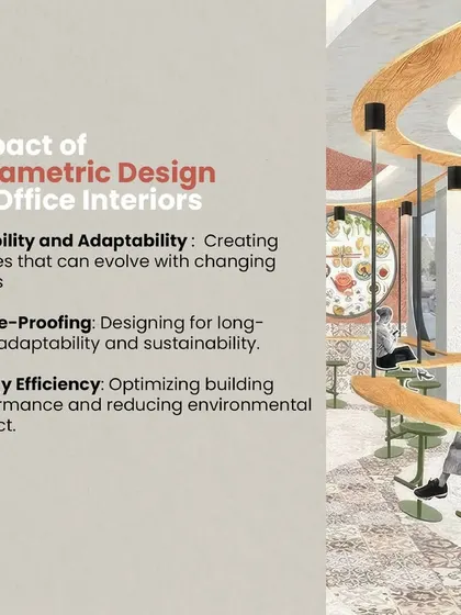 Parametric design allows us to create flexible, future-proofed spaces that are also energy-efficient, optimizing building performance and reducing environmental impact.