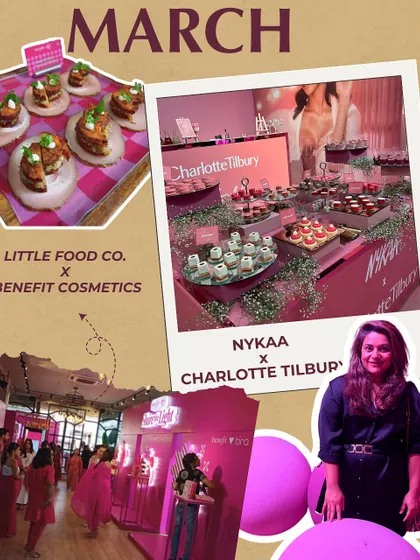 A look back at our March events with beauty giants like Benefit Cosmetics and Charlotte Tilbury. We specialize in creating food that is as glamorous and on-trend as the brands we work with.