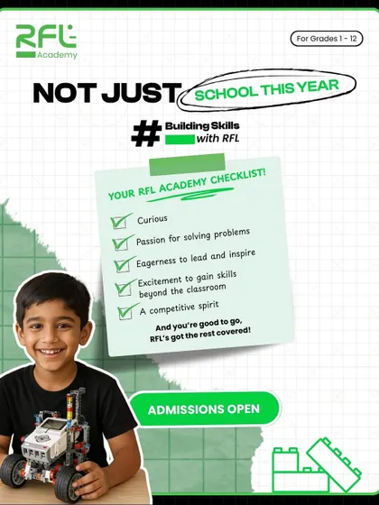This checklist helps parents identify if their child has the curious, problem-solving, and competitive spirit that thrives at our academy. If so, we've got the rest covered.