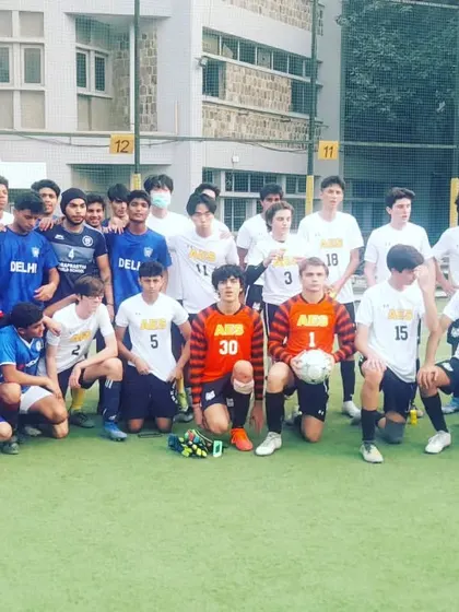 This is the result of our grind. A hard-fought 1-0 victory against the American School team. We train our players to compete and win, and this post-match photo shows the respect between two competitive teams.