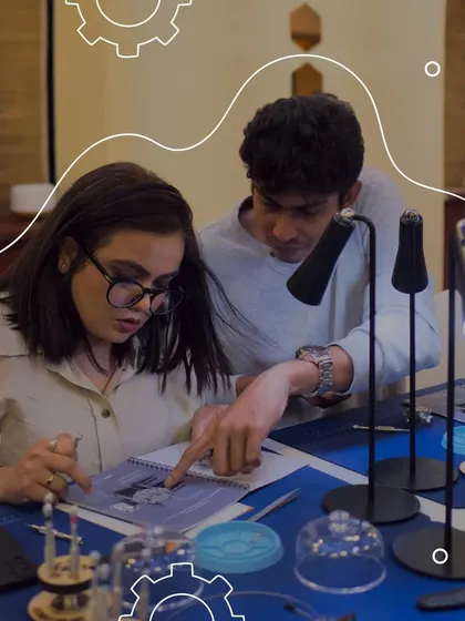 Time has a way of drawing us in. Here, participants in our Bangalore watchmaking experience study the anatomy of a mechanical watch, gaining a new appreciation for the art and science of horology.