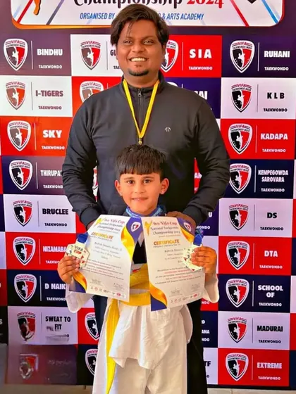 A repeat shot of our double silver medalist, highlighting the consistency and effort required to win at the national level.
