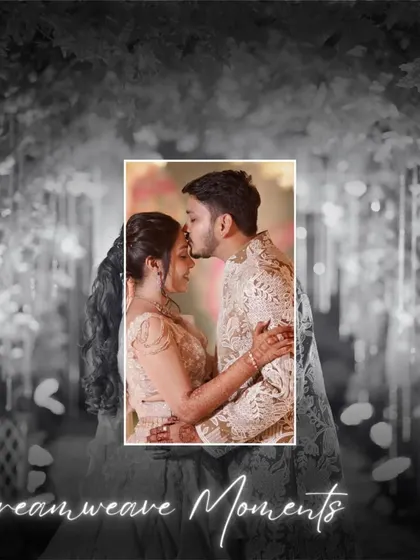 A creative edit showcasing a tender moment from the Sangeet. We don't just plan events; we help create dreamweave moments.