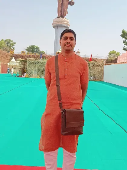 Another photo from my visit to the spiritual site of Ekatmadham.