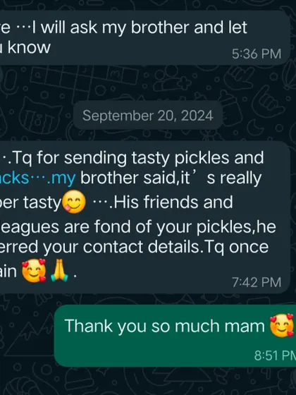It is wonderful to know that customers refer me to their friends and colleagues. Word-of-mouth recommendations are the foundation of my small business.