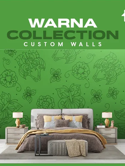 The Warna Collection is my exclusive gallery of custom designer walls. I use unique patterns and color combinations to give your home a creative flair and a beautiful aesthetic touch that reflects your personality.