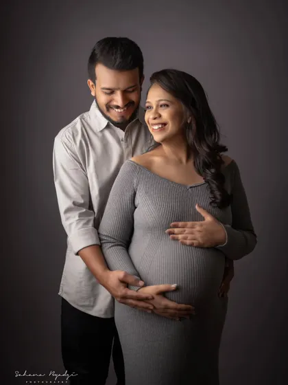 Another beautiful shot of the couple, their connection so evident. These simple, modern portraits are timeless and focus completely on the emotion of the moment.