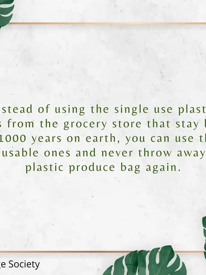 We explain the long-term impact of single-use plastic bags, which can persist in the environment for a thousand years. Our reusable bags offer a simple and effective way to break this cycle of waste.