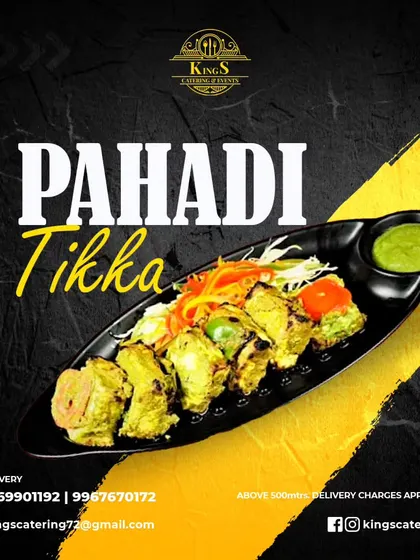 For a taste of the mountains, try our Pahadi Tikka. These chicken pieces are marinated in a green paste of mint, coriander, and other herbs, giving them a fresh and rustic flavor.