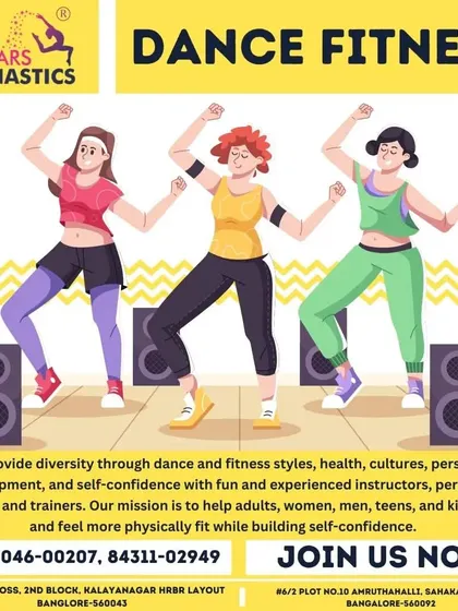 Our Dance Fitness program is designed for everyone, from teens to adults. It's a fantastic way to improve cardiovascular health, build coordination, and boost your self-confidence in a fun, supportive setting.