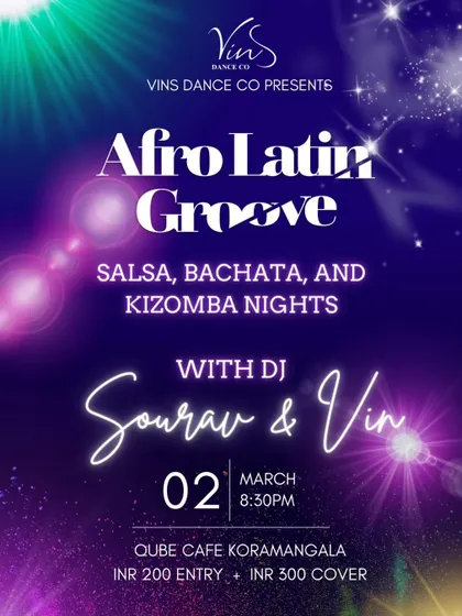 We're always bringing fresh energy to the console. Here's the announcement for DJ Sourav's debut alongside me, DJ Vin, at our Saturday social.