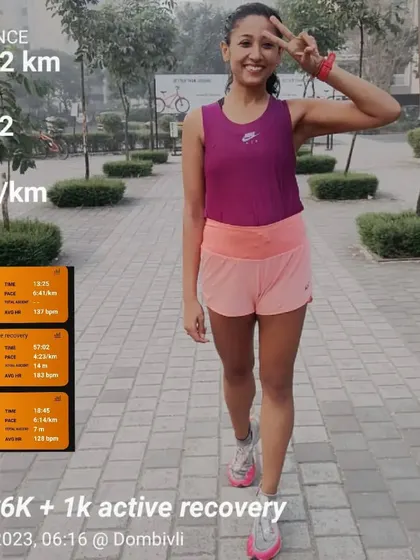 A 13km workout with a 4:23/km pace. Be a game-changer in a world full of players.