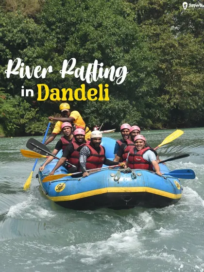 River rafting in Dandeli is an experience you have to try at least once. It's a team effort, a great workout, and an incredible amount of fun.