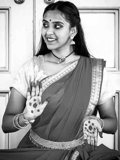 Another expressive shot from my classical dance photoshoot. I focus on teaching the storytelling aspect of dance, which makes any traditional performance more captivating.