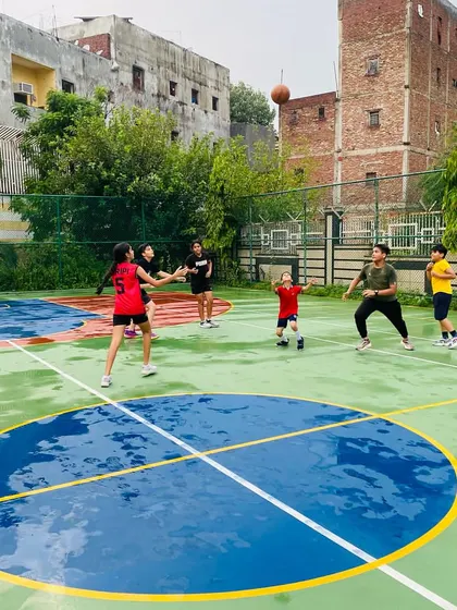 The fun and masti never stop, even when we have to play in the rain.