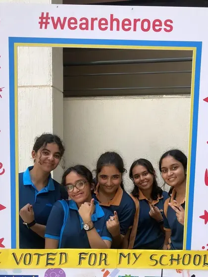 Even our youngest members exercise their right to vote for the student council. We believe in empowering every voice from an early age.