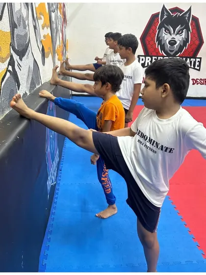I inspire kids to be active by teaching them kickboxing, Taekwondo, and self-defense. These skills help them build strength, stamina, and flexibility.
