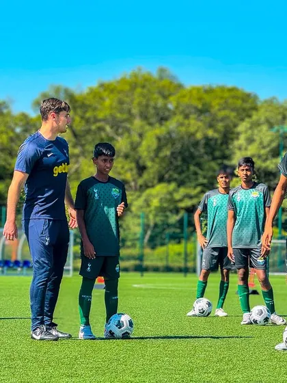 This collection documents our unique partnership, from training sessions with Spurs coaches to stadium tours, highlighting the global opportunities we offer.