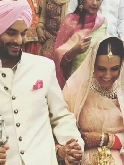 A throwback photo from when I did the mehendi for Bollywood actress Neha Dhupia's wedding.