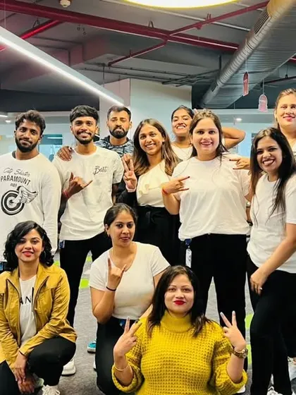 The Razorpay team was full of energy. It's always rewarding to work with corporate employees, helping them build teamwork and confidence through dance.