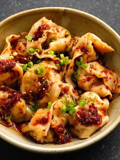 My Chilli Garlic Shrimp Oil adds the finishing touch to these wontons. It's a must-have for anyone who loves spicy and flavourful Asian food.