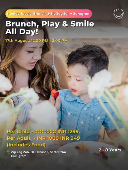 A Sunday special brunch at Zig Zag Zoh, because weekends are for family fun.