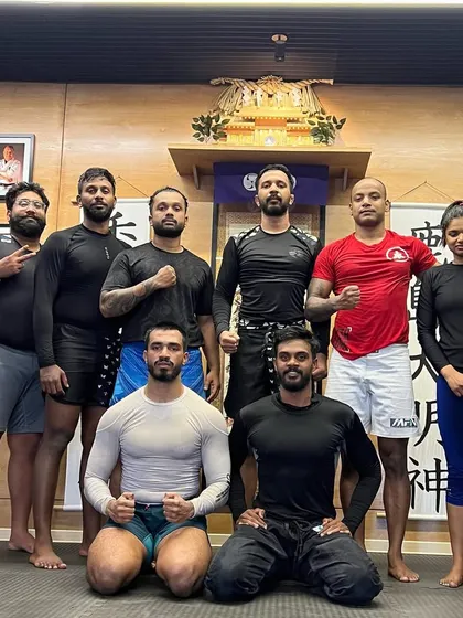 Good friends and tough rolls. We were happy to have our friend from another gym join us for a Brazilian Jiu-Jitsu session. Our doors are always open to passionate martial artists looking to share the mat.