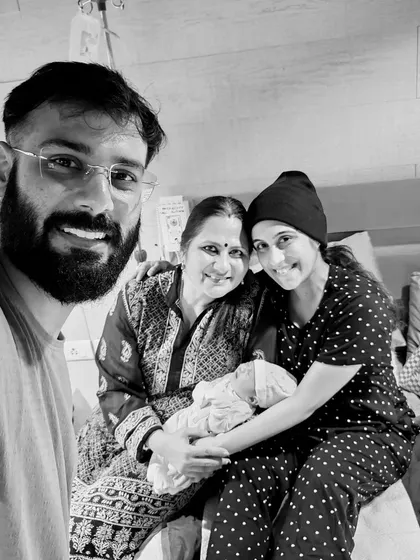 A duplicate of our happy family selfie. So much joy in one photo.