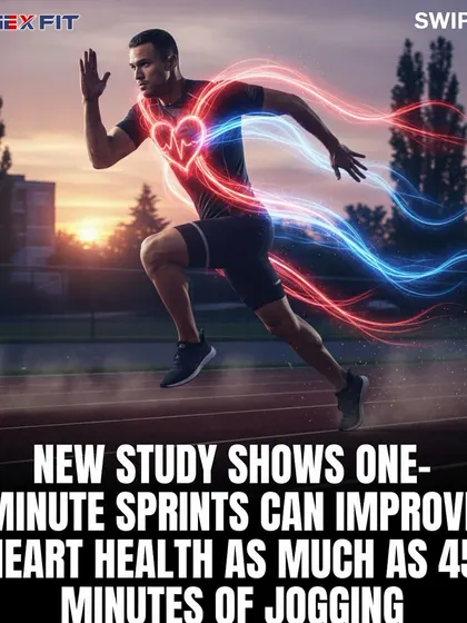 High-Intensity Interval Training (HIIT), like one-minute sprints, can be incredibly efficient. Research shows that short, all-out efforts can improve cardiovascular markers like VO2 max as much as longer, moderate-intensity sessions, making it a great option for time-crunched individuals.