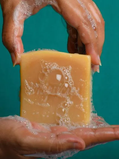 This is what pure, handmade soap feels like. Our cold process bars are packed with skin-loving oils and butters that create a rich, creamy lather, cleansing gently without stripping your skin’s natural moisture.