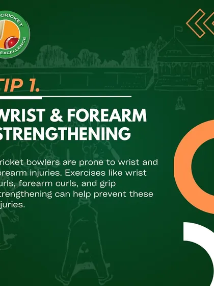 This fitness tip focuses on wrist and forearm strengthening exercises to help prevent injuries common among bowlers.