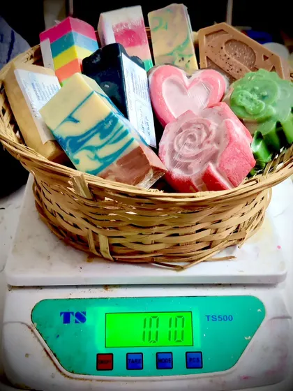 These are my "imperfect" soaps. A little dented or oddly shaped, but still packed with the same skin-loving goodness. I offer them at a lower price because I believe in zero waste and making quality handmade soap accessible.