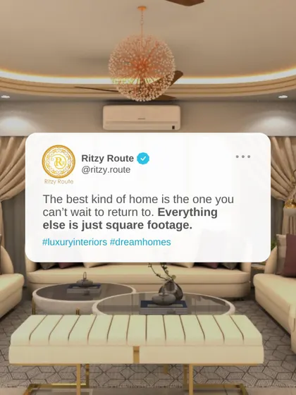 The best kind of home is one you can't wait to return to. This living room, with its plush seating and statement chandelier, embodies that feeling of comfort and luxury.