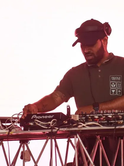 On the main stage during a weekend event. I'm experienced in handling large crowds and bigger stage setups, ensuring the music sounds great no matter the venue size.