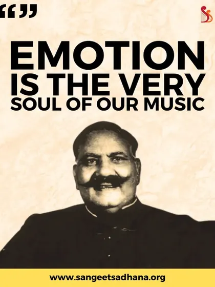 "Emotion is the very soul of our music." We celebrate the legacy of Ustad Bade Ghulam Ali Khan, the master of thumri. His philosophy guides our teaching, emphasizing that emotive expression is at the heart of every great performance.