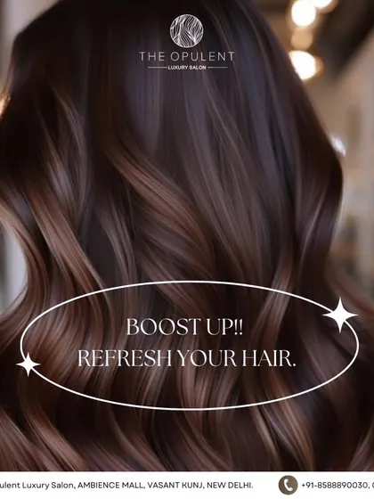 It's time to boost up and refresh your hair. This image of rich, chocolatey waves is your inspiration to book that makeover you've been thinking about.