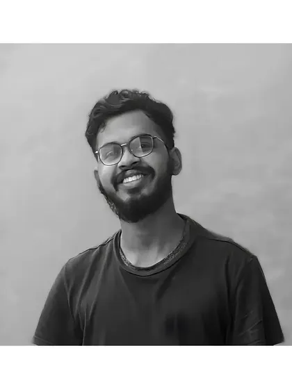 Ar. Avyay Sankar is our go-to expert for 3D rendering. A motorcycle enthusiast and music lover, he argues that his creativity thrives amidst the organized chaos of his workspace.