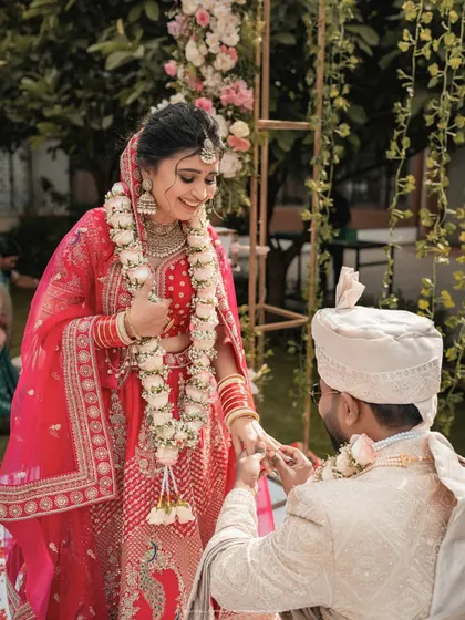 A collection of images from various wedding ceremonies, focusing on the key rituals and the emotions of the bride and groom. Each photo is a cherished memory in the making.