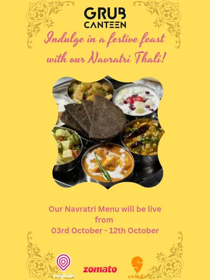 I prepare a special menu during Navratri for those who are fasting. This Navratri Thali includes sattvik dishes like Kuttu ki Puri, Sabudana Khichdi, and Aloo Jeera, all prepared without onion or garlic.