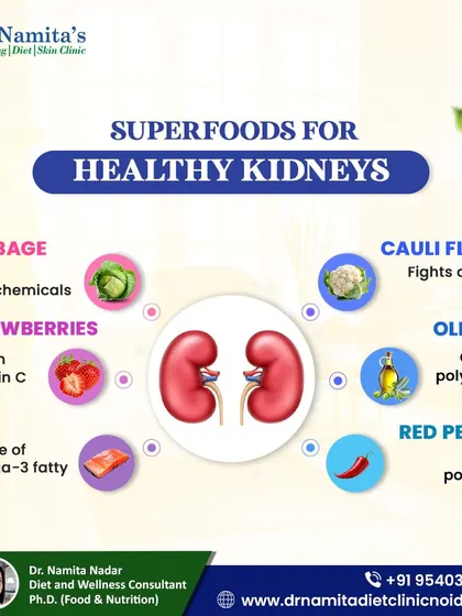 Support your kidneys with these superfoods. Cabbage, cauliflower, strawberries, and fish are excellent choices that are low in potassium and provide essential nutrients.