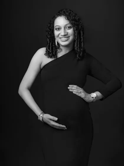A duplicate of the confident and elegant portrait, ensuring a perfect shot.