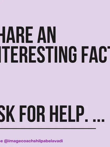 You can also start a conversation by sharing an interesting fact or even asking for help, like a recommendation. These strategies make you memorable and approachable.