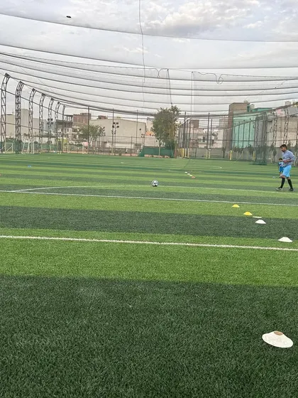 Another view of our new training centre, ready for action. We welcome players from 5 to 17 years old.