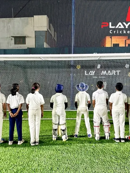 The next generation of champions. A group of our young players, including boys and girls, stand together, showcasing the inclusive and team-oriented spirit of the academy.