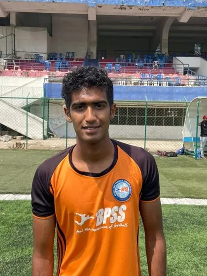 A portrait of Shreyas, whose hard work has earned him a spot in the A Division.