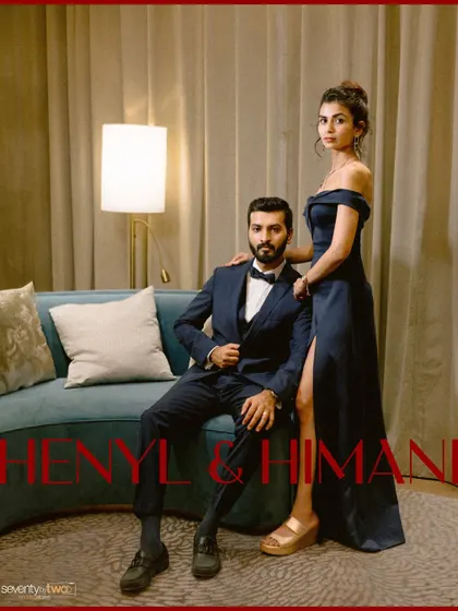 Your love story, styled like the cover of a magazine. In the heart of Dubai, we created this portrait that speaks of elegance, power, and a shared, sophisticated grace.