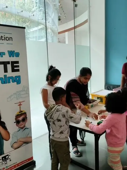 We recently held a promotional event at the Total Environment community in Whitefield, introducing families to our new LEGO Education programs in the area.